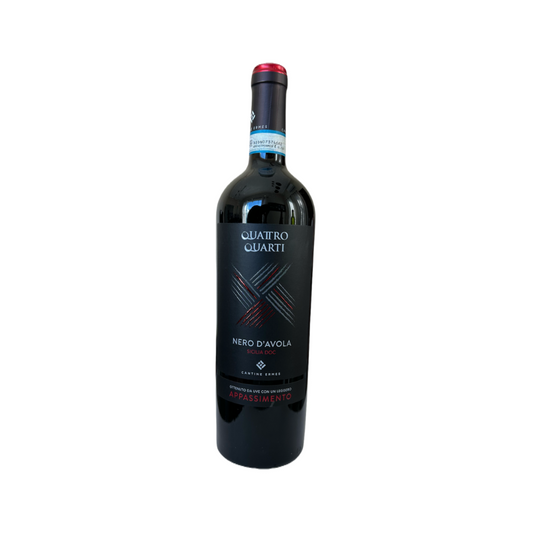 Cantine Ermes 'Quattro Quarti' Nero d'Avola Appassimento Sicilia  - 2021 (750ml)