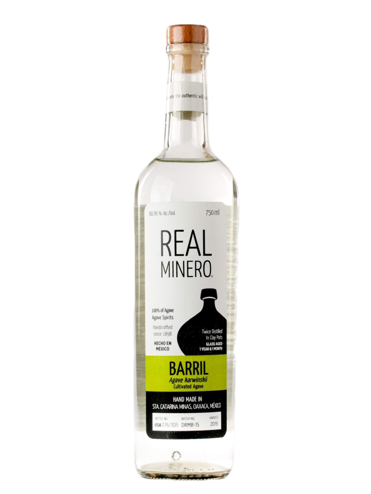 Real Minero Barril Mezcal (750ml)