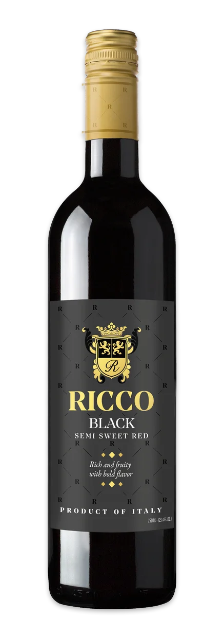 Ricco Dolce Semi Sweet Red  - NV (750ml)