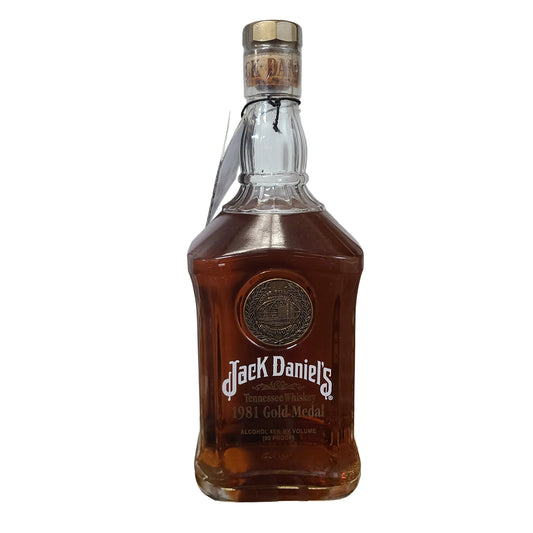 Jack Daniel's Gold Medal Series 1981 (Autographed James Bedford Distiller 2007) NO BOX (750ml)