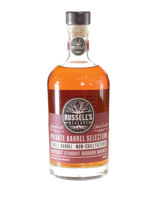 Russell's Reserve Private Barrel Selection Single Barrel Kentucky Straight Bourbon Whiskey 110 proof (750ml)