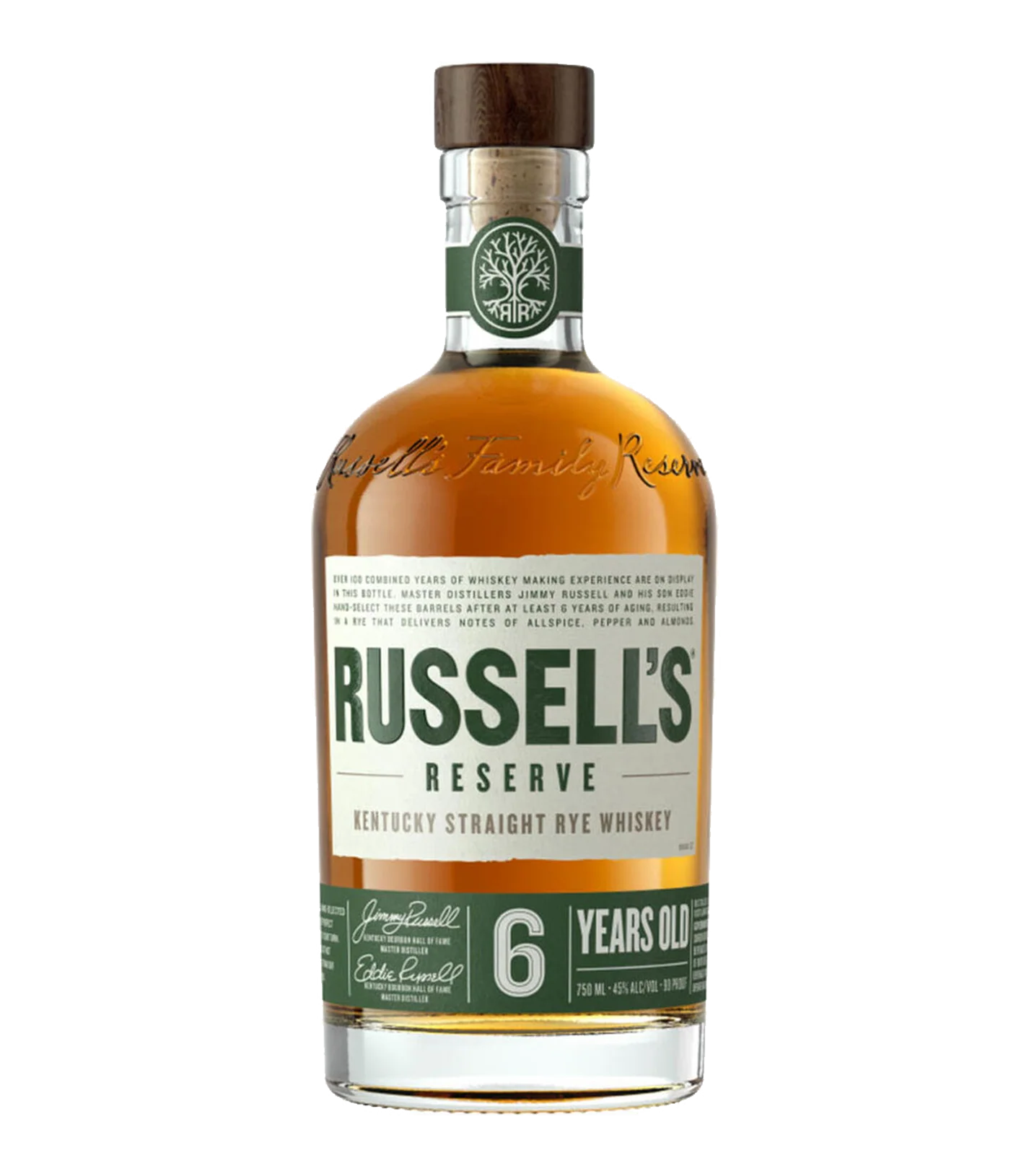 Russell's Reserve 6 Year Old Rye (750ml)
