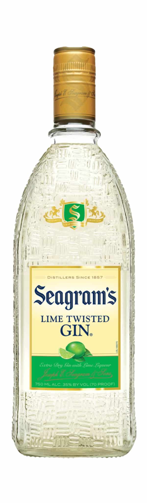 Seagram's Lime Twisted Gin (750ml)