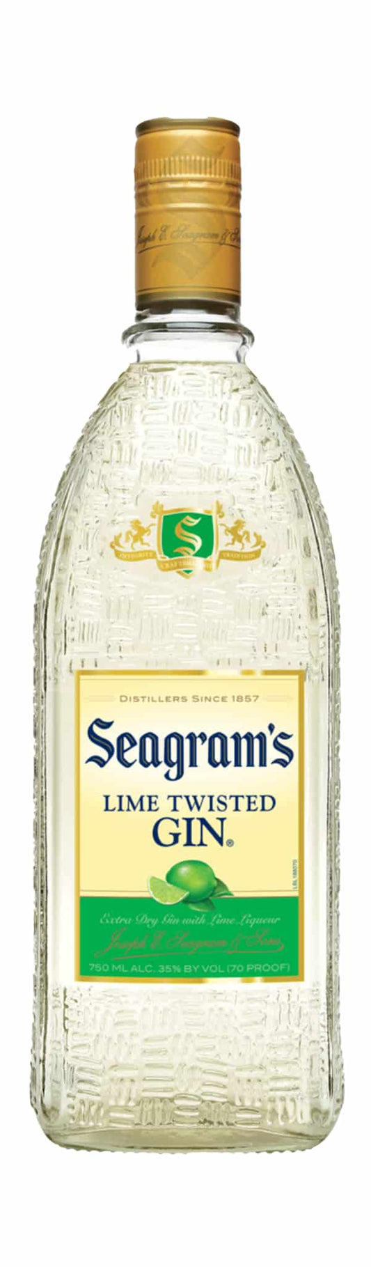 Seagram's Lime Twisted Gin (750ml)