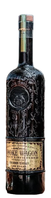 Smoke Wagon Uncut Unfiltered Straight Bourbon Whiskey (750ml)
