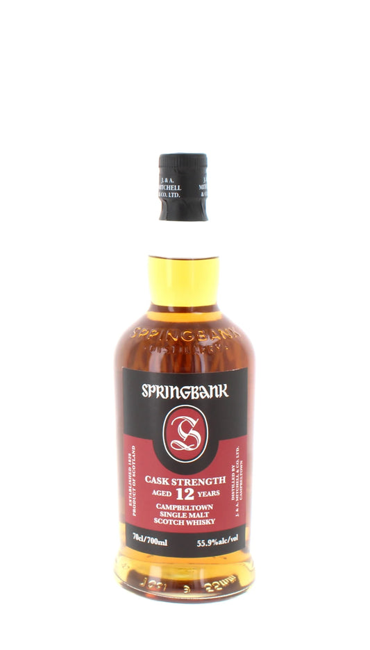 Springbank 12 Year Old Cask Strength (700ml)