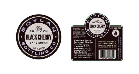 Boylan Black Cherry (12oz Btl)