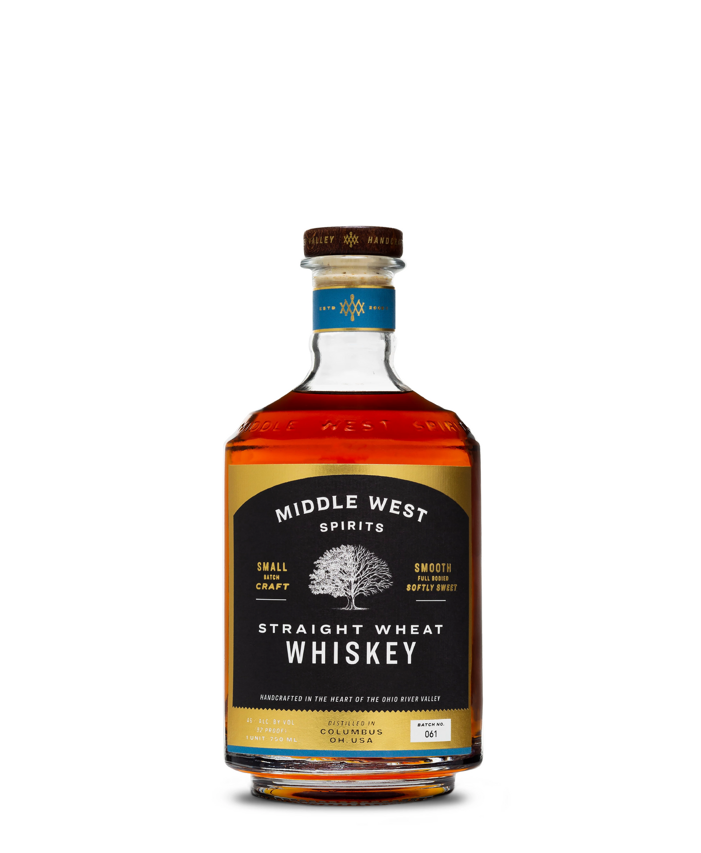 Middle West Spirits Straight Wheat Whiskey (750ml)