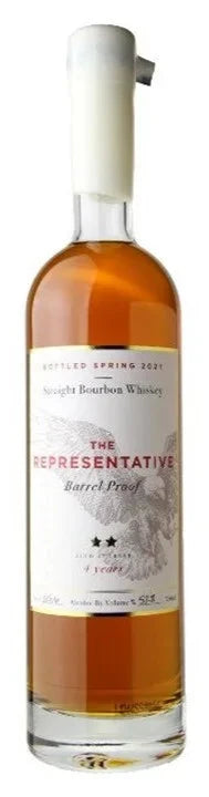 Proof and Wood 'The Representative' Barrel Proof 4 Year Old Straight Bourbon Whiskey (750ml)