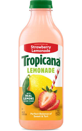 Tropicana Strawberry Lemonade 11oz bottle