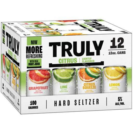 TRULY Hard Seltzer Citrus Variety Pack(12oz Can 12Pk)
