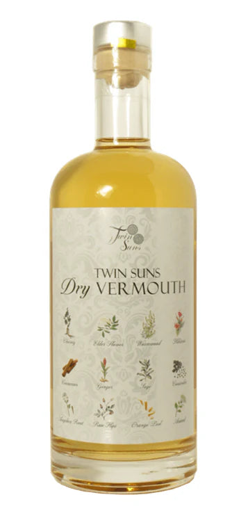 Twin Suns Dry Vermouth  - NV (750ml) Mevushal