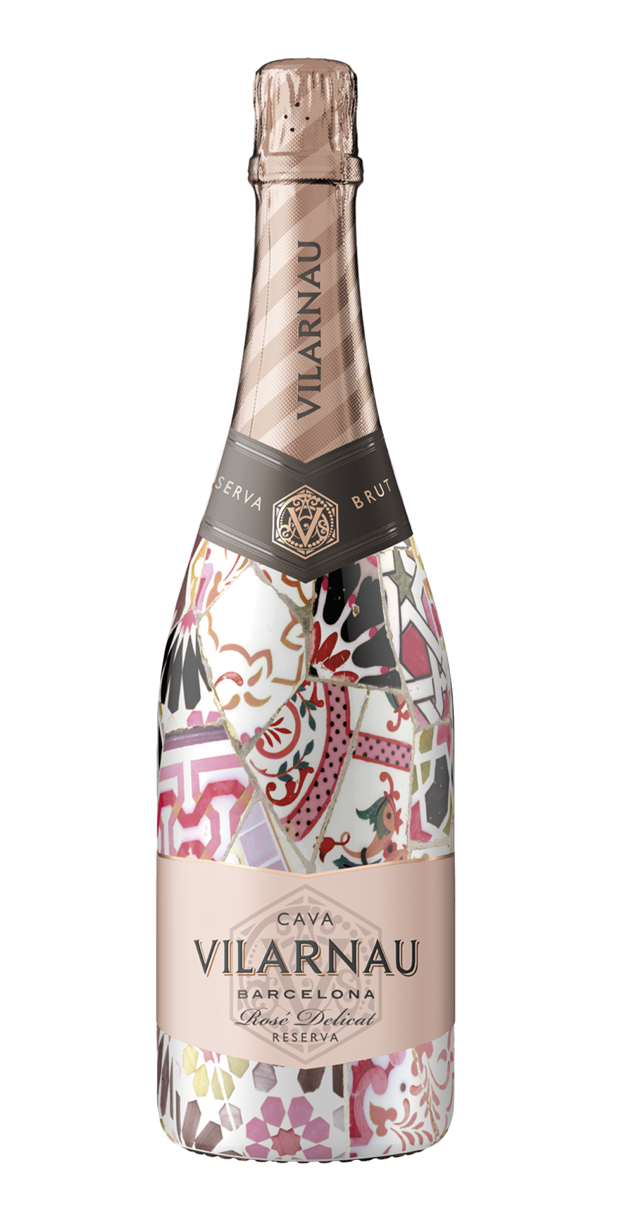 Vilarnau Brut Rose  Reserva Delicat - NV (750ml)