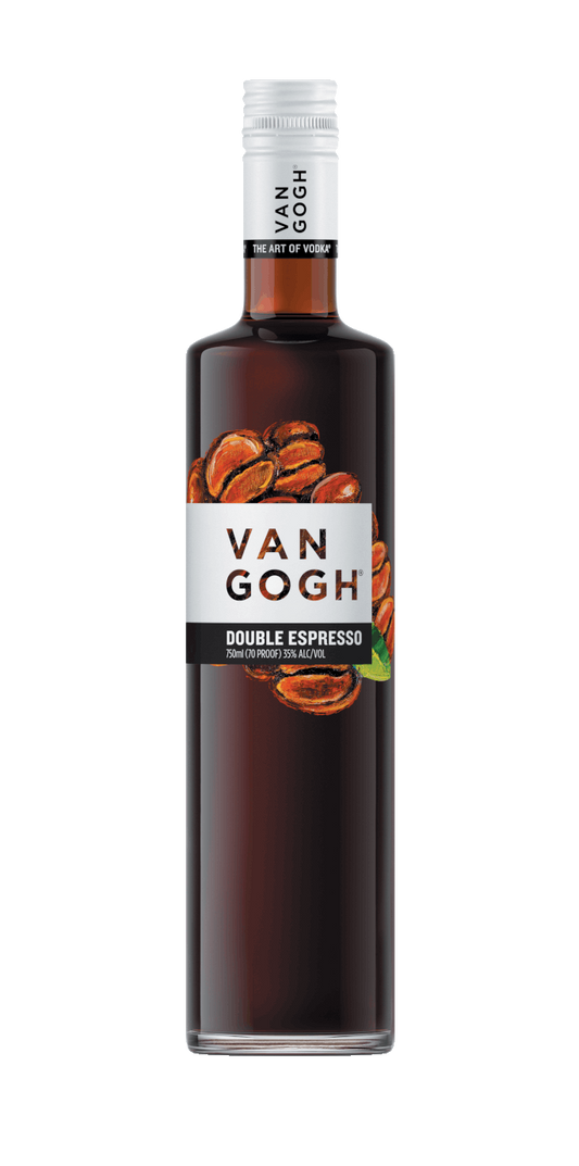 Vincent Van Gogh Double Espresso Double Caffeine Coffee Flavored Vodka (750ml)