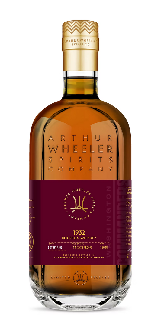 Arthur Wheeler Spirits Company 1932 Commanders Edition Bourbon Whiskey (750ml)
