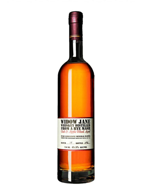 Widow Jane Oak & Apple Wood Aged Rye Mash Whiskey (750ml)