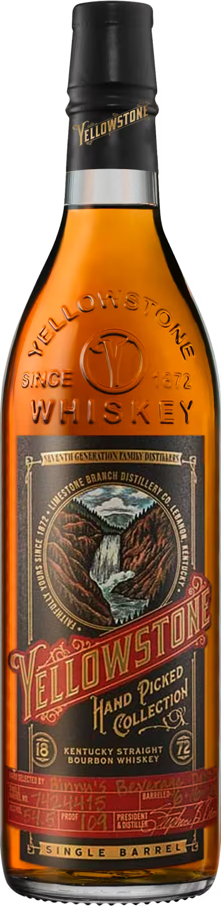 Yellowstone Hand Picked Collection Single Barrel Kentucky Straight Bourbon Whiskey (750ml)