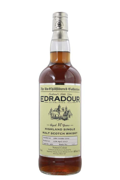 Signatory Edradour 10 Year Un-chillfiltered Collection (750ml)