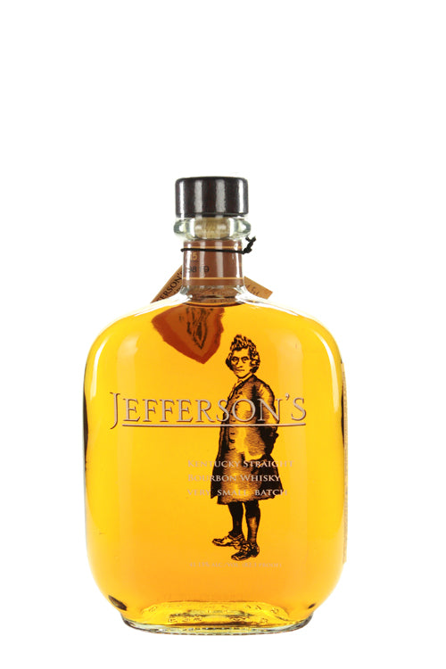 Jefferson Very Small Batch Straight Bourbon 82.3 Proof" (750ml)