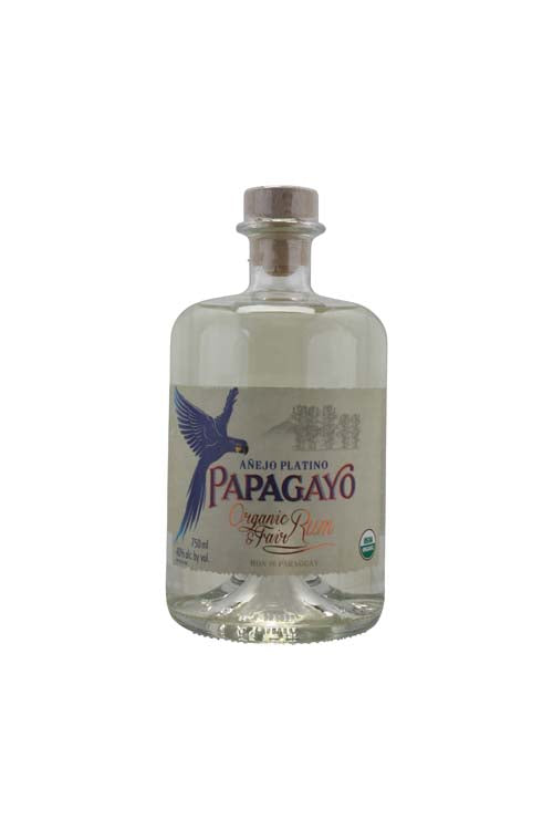 Papagayo Anejo Platino Organic Rum (750ml)