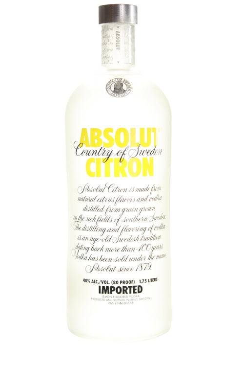 Absolut Citron Vodka (1.75L)