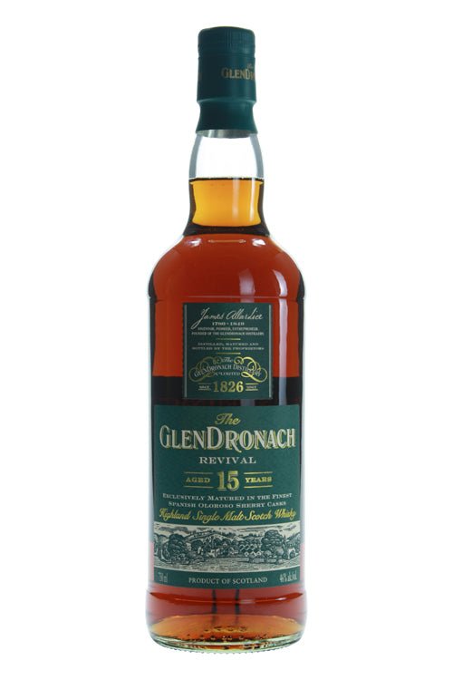 Glendronach Revival 15 Year Old Sherry Cask (750ml)