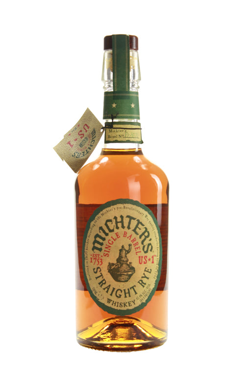 Michter's US 1 Single Barrel Straight Rye Whiskey (750ml) – Cellar.com