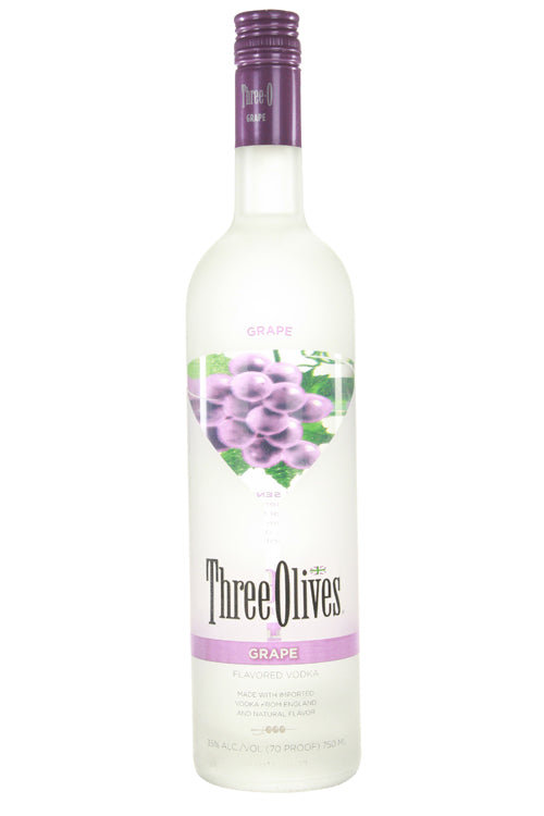 Three Olives Grape Vodka (750ml)