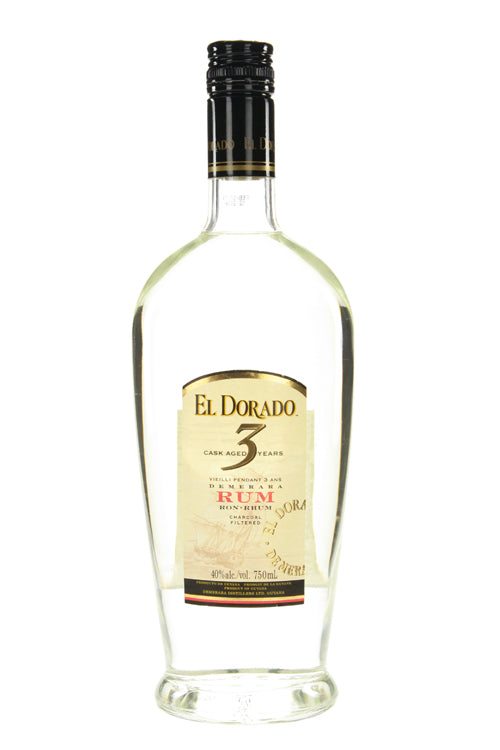 El Dorado 3 Year Old Silver Rum - (750ml)