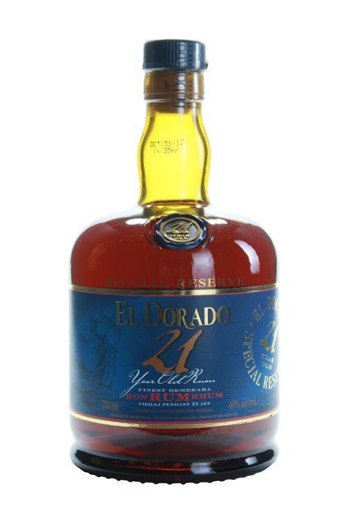 El Dorado 21 Year Old Rum (750ml)