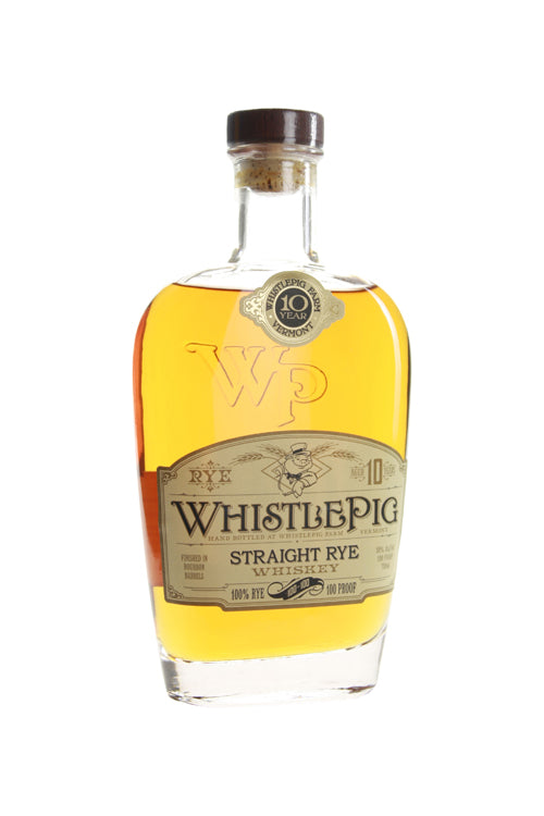 Whistle Pig 10 Year Old Straight Rye Whiskey (750ml)