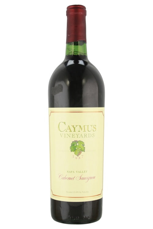 Caymus Cabernet Sauvignon Damaged Labels - 1987 (750ml)