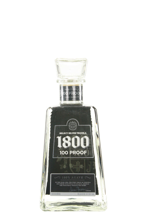 1800 Silver 100 Proof Tequila – Cellar.com