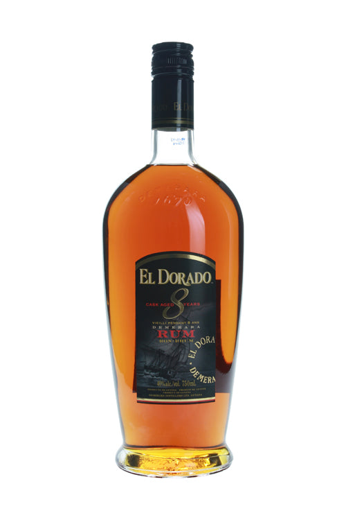 El Dorado 8 Year Old Rum (750ml)