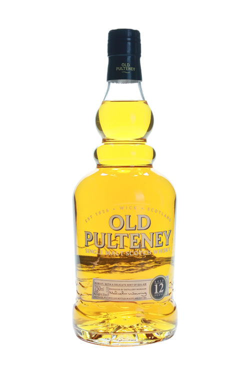Old Pulteney 12 Year Old Single Malt Scotch Whisky (750ml)