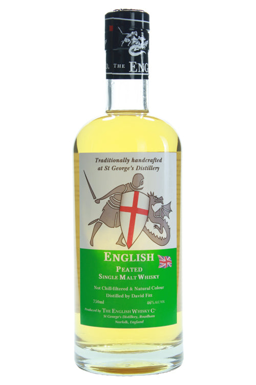 The English Distillery Peated Single Malt Whisky (750ml)