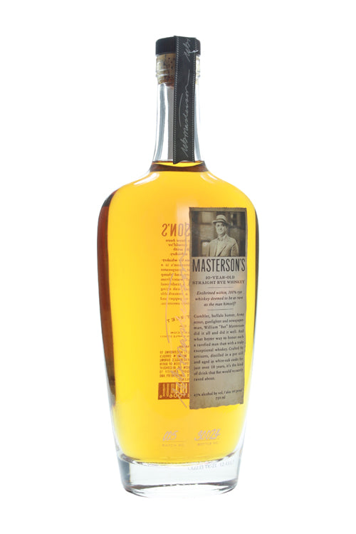 Masterson's Rye 10 Year Old (750ml)