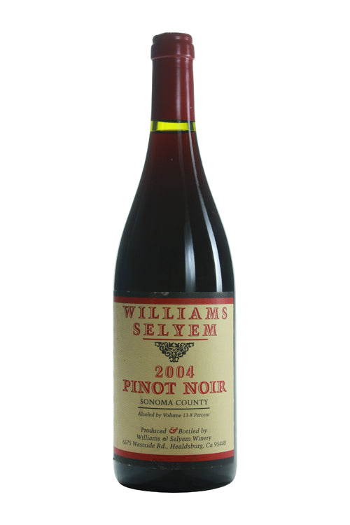 Williams Selyem Pinot Noir Sonoma County - 2004 (750ml)