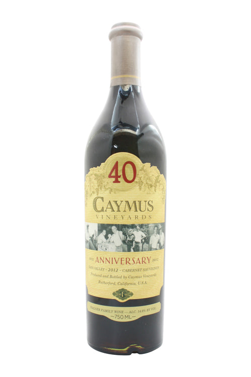 Caymus Cabernet Sauvignon 40th Anniversary - 2012 (750ml)