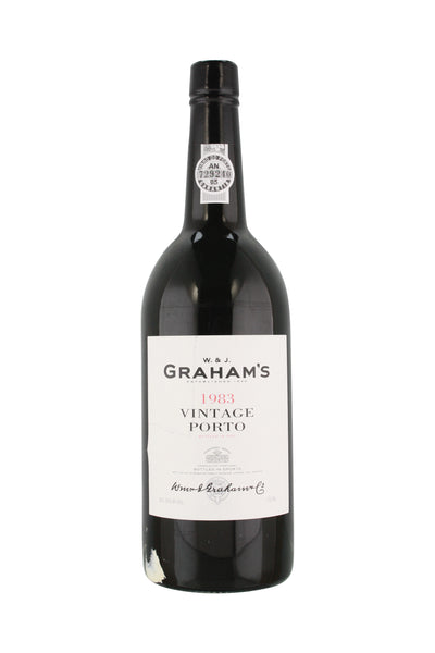 Graham's 1983年 Vintage Port Graham's Vintage Port - 1983 (750ml) – Cellar.com