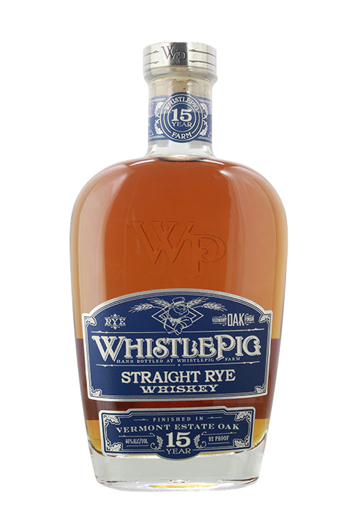 Whistlepig 15 Year Old Straight Rye Whiskey (750ml)
