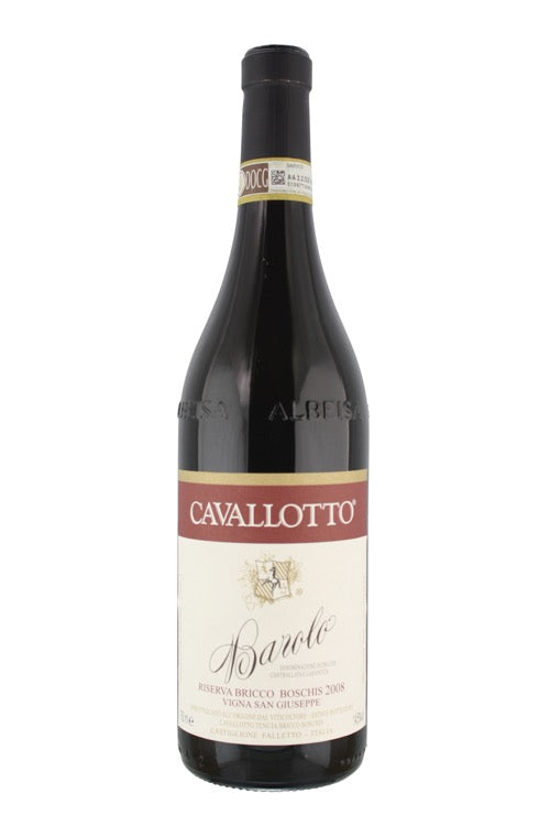 Cavallotto Bricco Boschis Vigna San Giuseppe Barolo Riserva - 2008 (750ml)