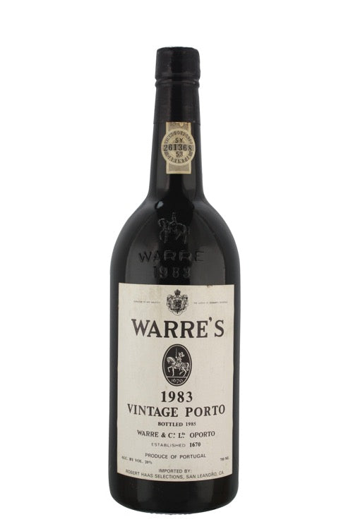 Warre's Vintage Port - 1983 (750ml)