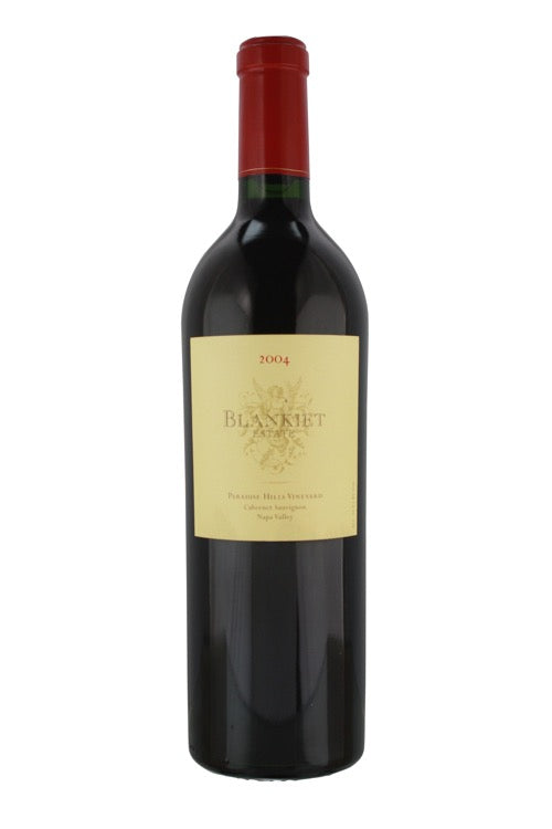 Blankiet Estate Paradise Hills Vineyard Cabernet Sauvignon Napa Valley  - 2004 (750ml)