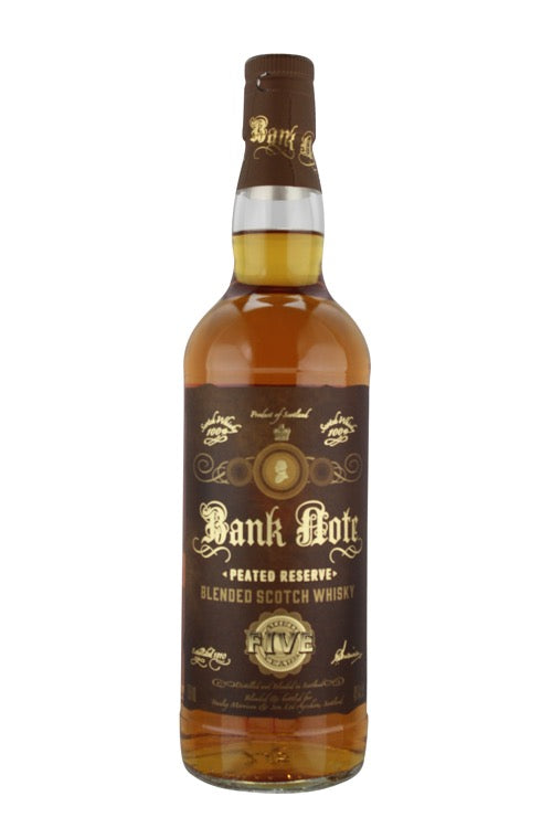 Bank Note Vodka Bank Note Peated Reserve (700ml) – Cellar.com