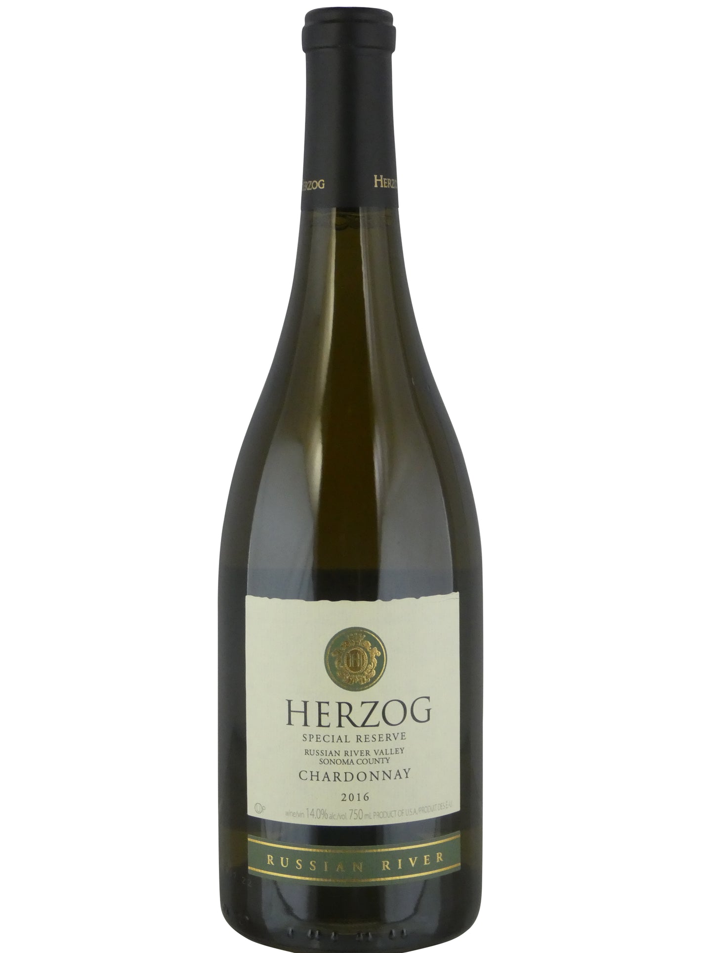 Herzog Russain River Chardonnay (Kosher) - 2016 (750ml)