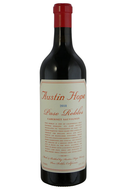 Austin Hope Cabernet Sauvignon - 2018 (750ml)