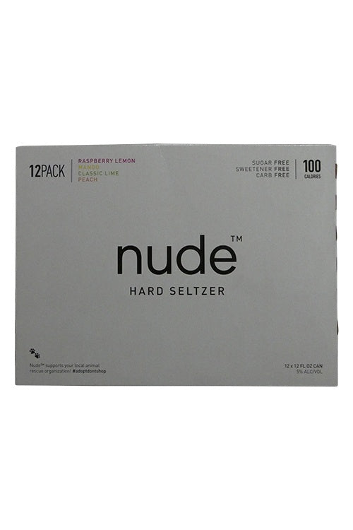 Nude Hard Seltzer Mixed 12 Pack (12oz Can 12 Pk)