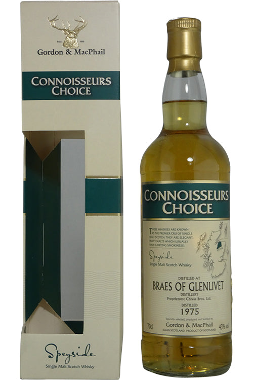 Gordon & MacPhail Connoisseurs Choice Braes of Glenlivet 1975 bottled 2008 (700ml)
