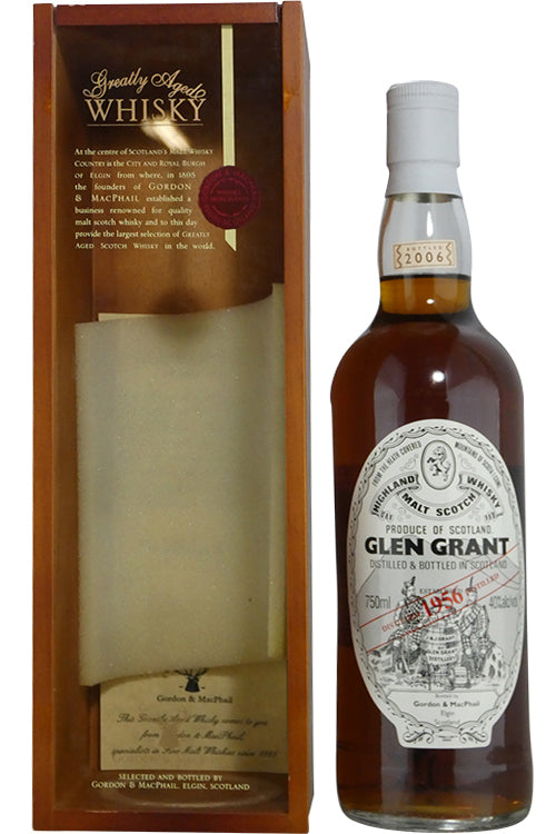 Gordon & MacPhail Glen Grant 1956 aged 49 years old bottled 2006  (750ml)